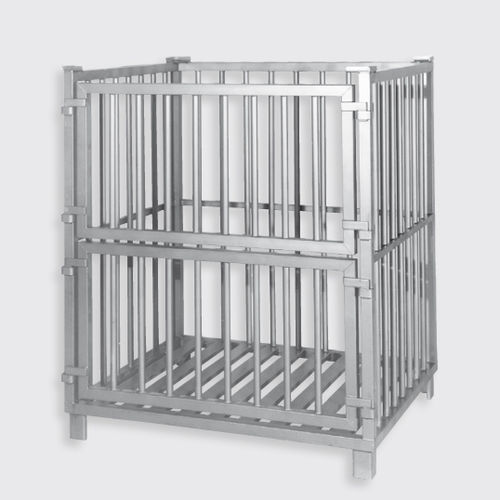 Caisse-palette en acier inoxydable - 100.45, 100.46 series - Eberhardt GmbH - de transport / de stockage / pour produits alimentaires
