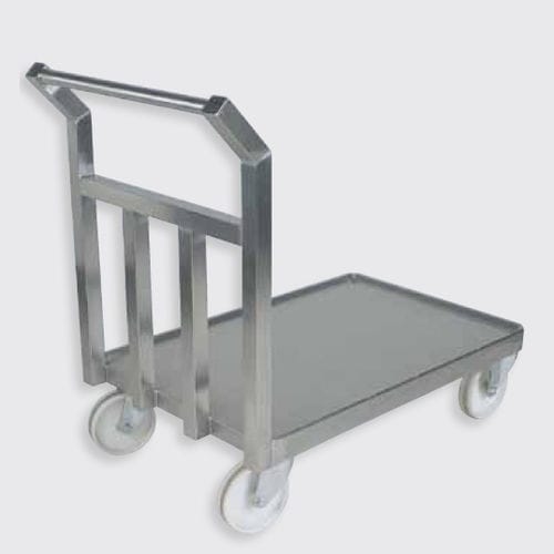 Chariot de transport - 100.58 series - Eberhardt GmbH - en acier inoxydable / polyvalent / à roulettes
