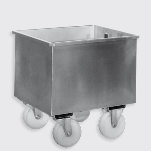Cuve de refroidissement - 100.55, 100.56 series - Eberhardt GmbH - pour l'industrie agroalimentaire / en inox / mobile