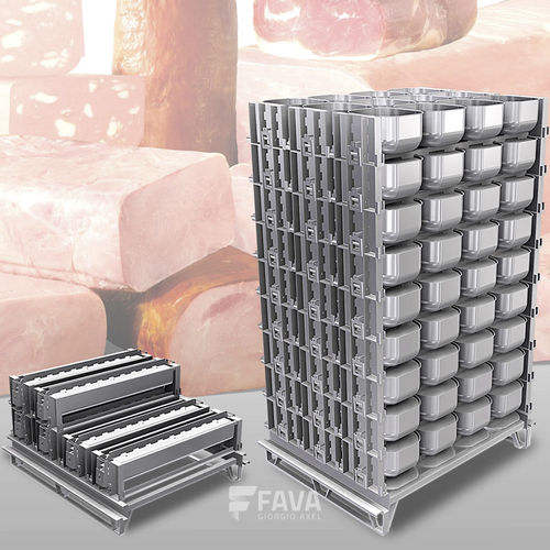 Moule alimentaire de jambon - Fava Giorgio Axel s.r.l. - pour viande / en acier inoxydable