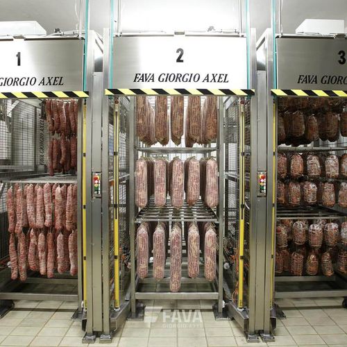 Système de chargement et déchargement de manutention - TFRC - Fava Giorgio Axel s.r.l. - pour produits alimentaires / automatique