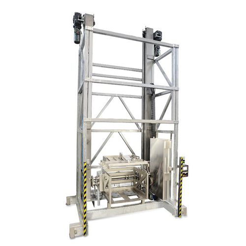 Basculeur pour conteneur - AF 500 - Ferraroni AFP S.r.l. - élévateur / à plateforme / à colonnes