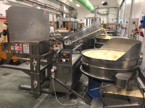 Basculeur électrique - EF300/2  - Ferraroni AFP S.r.l. - hydraulique / compact / pour l'industrie agroalimentaire