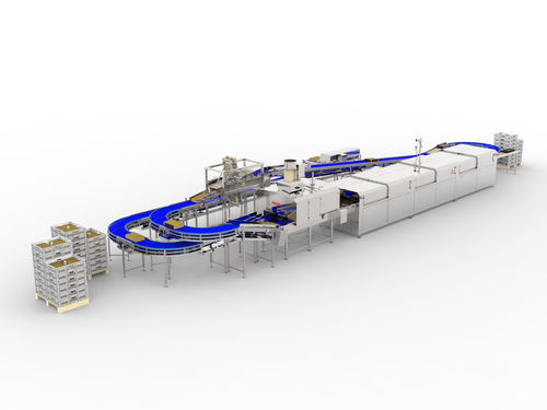 Ligne de revêtement de fromage - FIBOSA - automatique / de surface / pour l'industrie alimentaire