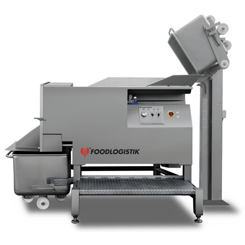 Cubeuse de viande - DicR® capacity 140 - FOODLOGISTIK Fleischereimaschinen GmbH - en acier inoxydable / hautes performances