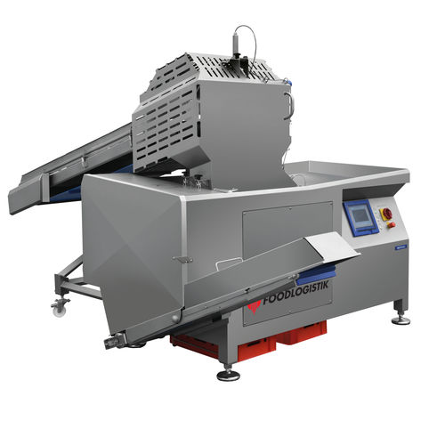 Cubeuse pour fromage - cheese line 200 - FOODLOGISTIK Fleischereimaschinen GmbH - en acier inoxydable / automatique
