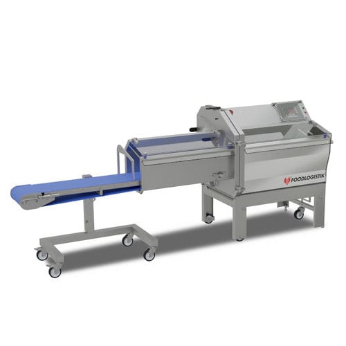 Trancheuse de porc - comfort 25+ - FOODLOGISTIK Fleischereimaschinen GmbH - de saucisses / pour poisson / automatique