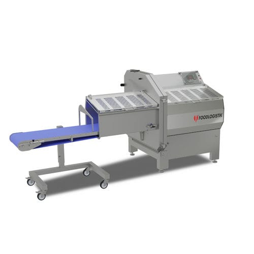 Trancheuse de porc - capacity 25+ - FOODLOGISTIK Fleischereimaschinen GmbH - de saucisses / pour poisson / automatique