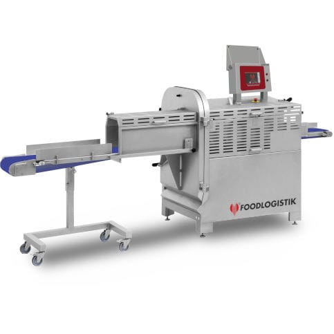 Trancheuse de porc - line 25 - FOODLOGISTIK Fleischereimaschinen GmbH - de saucisses / pour poisson / automatique