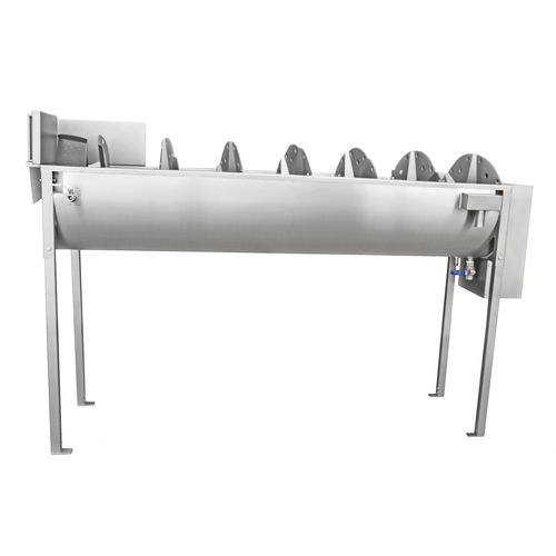 Machine à blanchir rotative - Foodmate BV - sur pied / pour l'industrie agroalimentaire / en inox