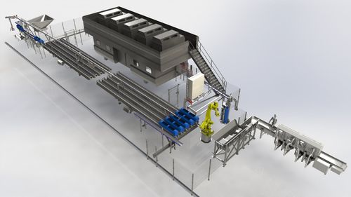 Système d'automatisation pour machine de production - Hiperbaric S.A. - de procédé