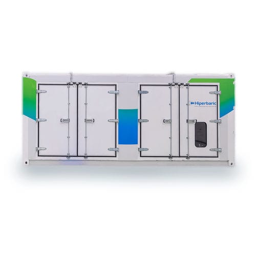 Compresseur d'hydrogène - 1KS 50 - Hiperbaric S.A. - à piston / pneumatique / stationnaire
