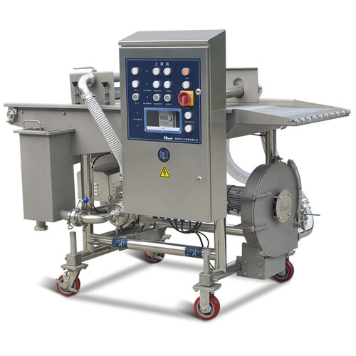 Machine d'enrobage pour l'agroalimentaire - SJJ series - Hiwell Machinery Co., Ltd. - en acier inoxydable