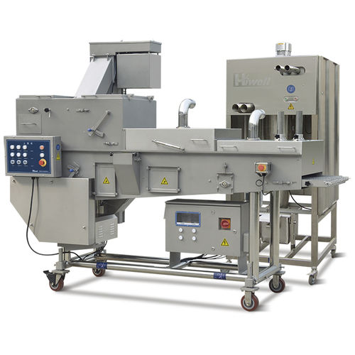Enrobeuse-paneuse automatique - SFJ series - Hiwell Machinery Co., Ltd. - de viande / pour poisson