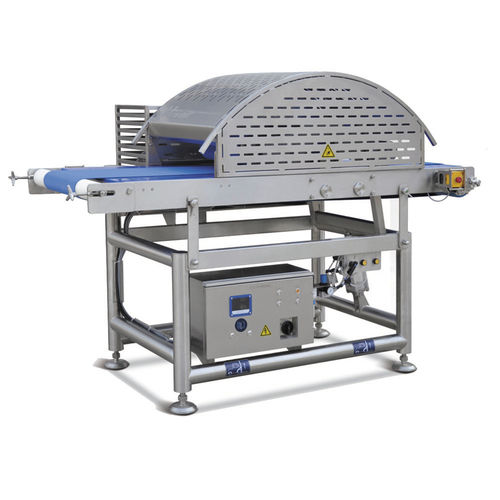 Trancheuse à viande - FQJ380 - Hiwell Machinery Co., Ltd. - pour poisson / de légumes / automatique