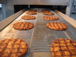 Ligne de friture pour snacks - BBQ Marker - Hoja Maschinenbau-Metallbau GmbH