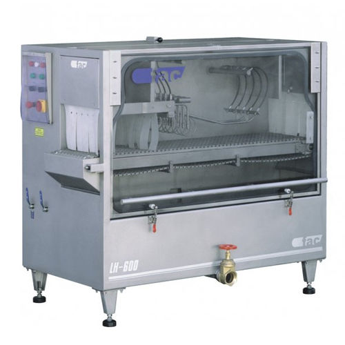 Laveuse agro-alimentaire de jambon - LH series - INDUSTRIES FAC SL - à bande / de rinçage
