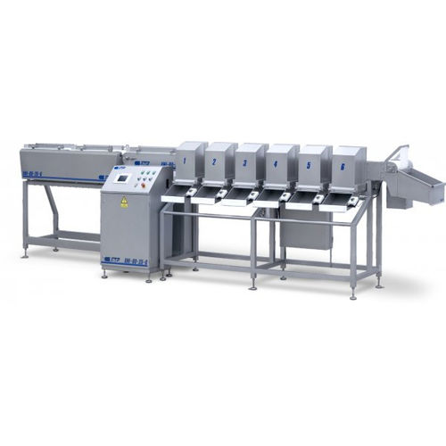 Calibreur pour poisson - UNI series - INDUSTRIES FAC SL - pour volaille / avec convoyeur
