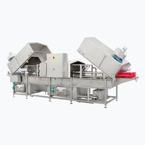 Machine de lavage à eau - CRATES & BASKETS WASHERS - Inox Meccanica S.p.A. - à vapeur / automatique / pour l'industrie agroalimentaire