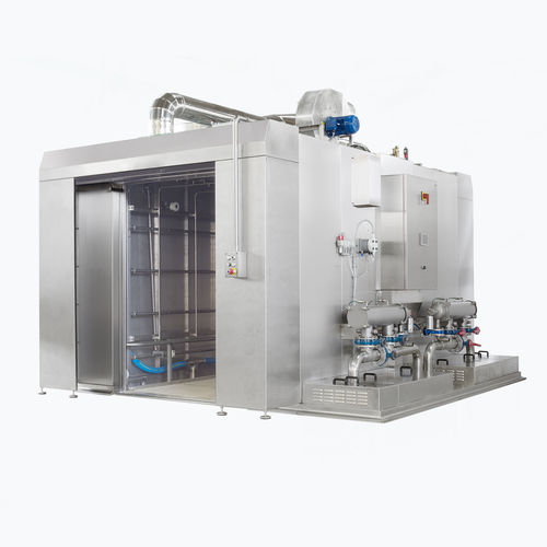 Machine de lavage à eau - Inox Meccanica S.p.A. - à vapeur / automatique / pour l'industrie agroalimentaire