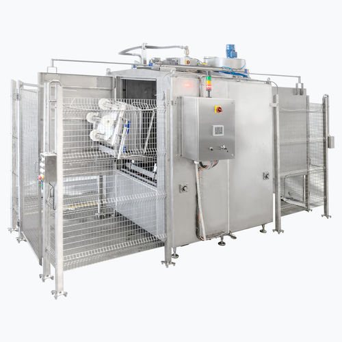 Machine de lavage à eau - BINS & VATS WASHERS - Inox Meccanica S.p.A. - à détergent à base d'eau / à vapeur / automatique