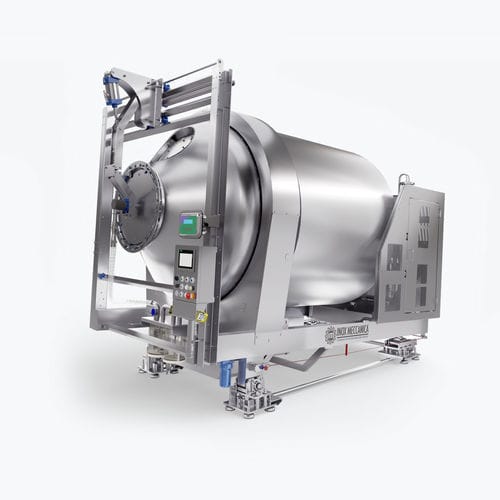 Tambour de macération pour jambon - BT-C series - Inox Meccanica S.p.A. - sous vide / en inox