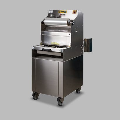 Operculeuse linéaire - TSS125-SKIN - JPack S.r.l. - semi-automatique / pour l'industrie agroalimentaire