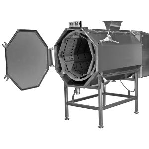 Machine de lavage à tambour rotatif - KRS 300 - KERRES GmbH - à solvant / à eau / automatique