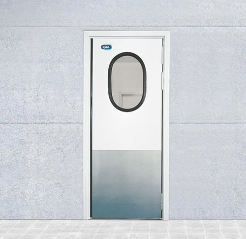 Porte battante - V-40 - KIDE S.COOP - en acier inoxydable / industrielle / pour chambre froide