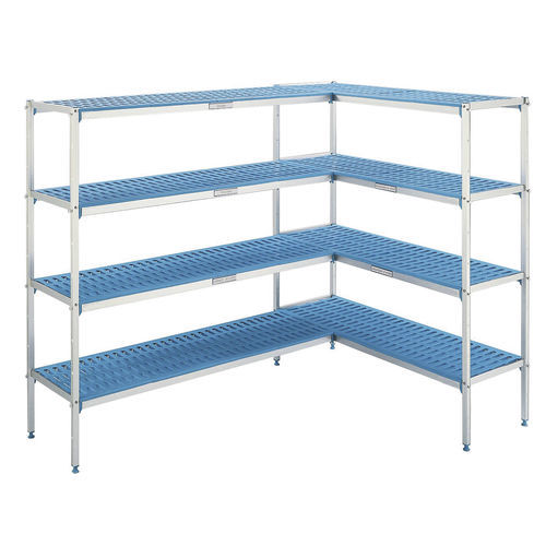 Rayonnage pour entrepôt de stockage - KIDE S.COOP - à étagères / en aluminium / en polyéthylène
