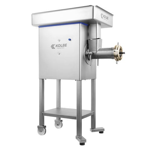 Hachoir à viande manuel - SW100H - Paul Kolbe GmbH Foodtec - sur roulettes / pour boucherie / en acier inoxydable