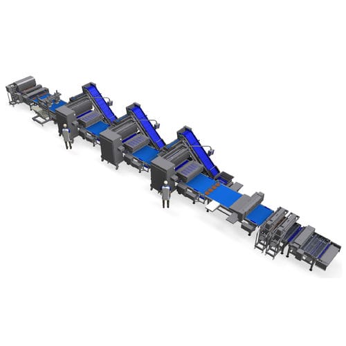 Ligne de production de pizzas - Kortlever (Technisch Buro Kortlever B.V.)