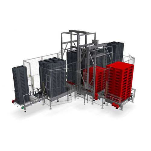 Dépalettiseur pour l'industrie agroalimentaire - Kortlever (Technisch Buro Kortlever B.V.) - automatique