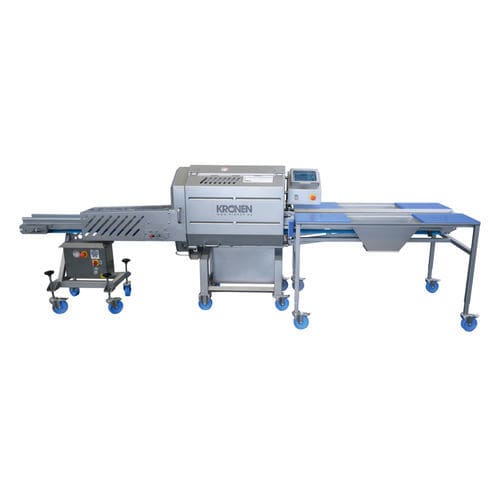 Coupeuse agroalimentaire pour fruits - GS 10-2 TTS - KRONEN GmbH, Nahrungsmitteltechnik - pour légumes / longitudinale
