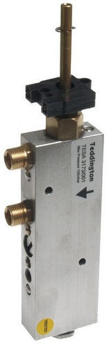 Vanne à glissière - TESA - Teddington Controls - à commande électrique / de régulation / pour gaz