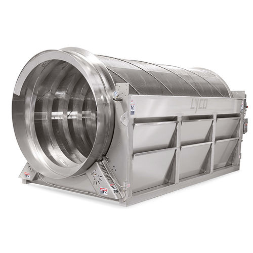Dégrilleur à tambour - Lyco Manufacturing, Inc. - rotatif / pour le traitement des eaux usées