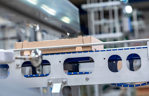Système de convoyage pour chaîne - Maschinenbau Helmers GmbH - pour machines / convoyeur / de palettes
