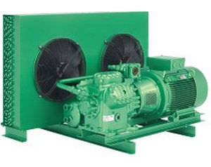 Groupe de condensation ouvert - L, LH series - BITZER - refroidi par air / pour intérieur