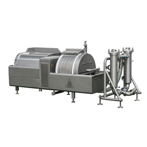 Filtre pour liquides alimentaires et boissons - FR-28/7500 - Metalquimia S.A. - à plaques / de protection / autonettoyant