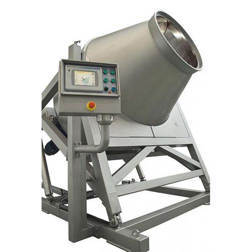 Tambour de macération sous vide - Thermomat 1X/1X Plus - Metalquimia S.A. - avec système de refroidissement