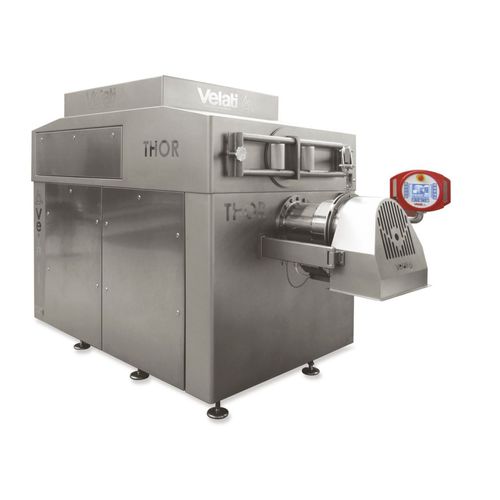 Hachoir industriel à viande - Thor - Velati srl - de viande congelé / au sol / automatique