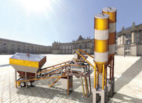 Centrale à béton mobile - MIX 90 - Klein GmbH - compacte / horizontale