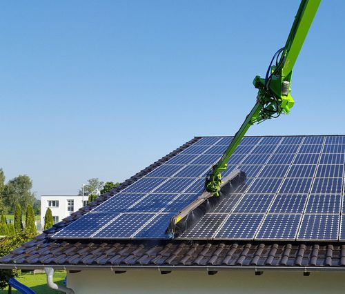 Machine de nettoyage à jet d'eau - Klein GmbH - pour applications photovoltaïques