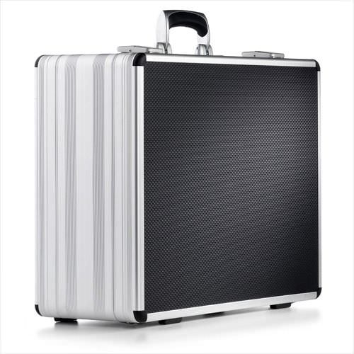 Valise aluminium - AZKE - bwh KOFFER - de transport / en profilé aluminium / en cuir