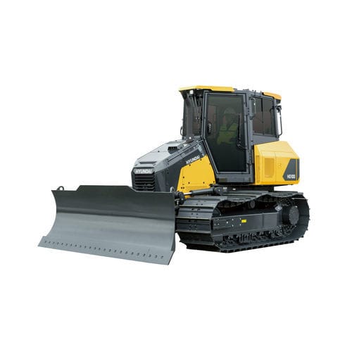 Bouteur sur chenilles - HD100 - HYUNDAI HEAVY INDUSTRIES - pour chantier