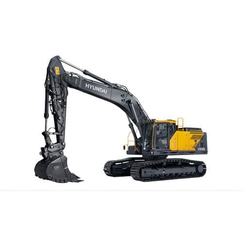 Pelleteuse lourde - HX400L - HYUNDAI HEAVY INDUSTRIES - sur chenilles / diesel / pour chantier de construction