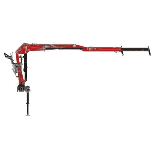 Grue montée sur camion - 1620RZ series - Hiab - à flèche / pour manutention de déchets et ferraille / pour l'industrie du recyclage