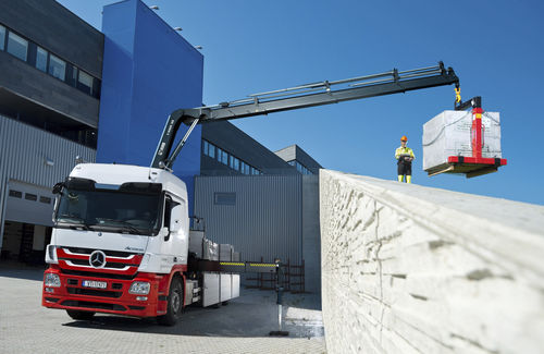 Grue montée sur camion - X-HiDuo 188 - Hiab - à flèche / articulée / pour applications minières