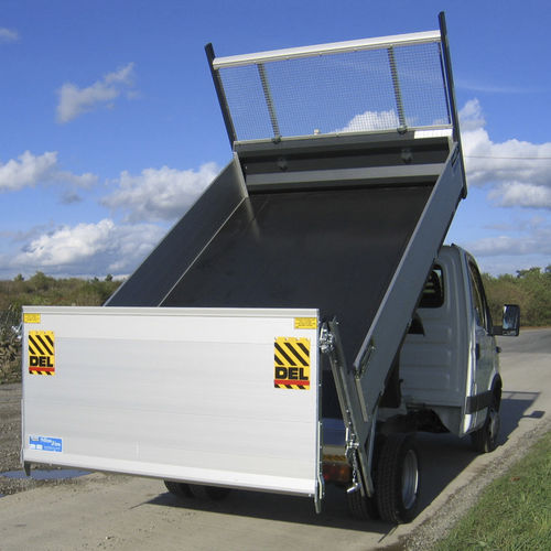 Hayon élévateur à colonne - DT series - Hiab - à deux étages / pour camion