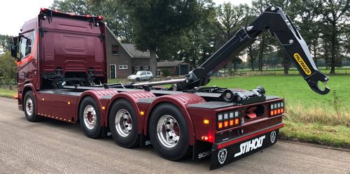 Bras de levage à crochet pour camions - HT 24 A - Palfinger - télescopique